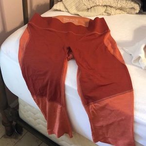 Outdoor Voices TechSweat Burnt Orange Cropped